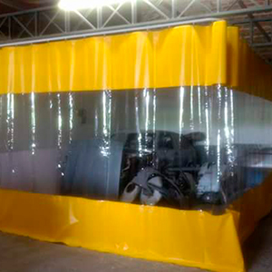 Cortinas para Cabine de Pintura